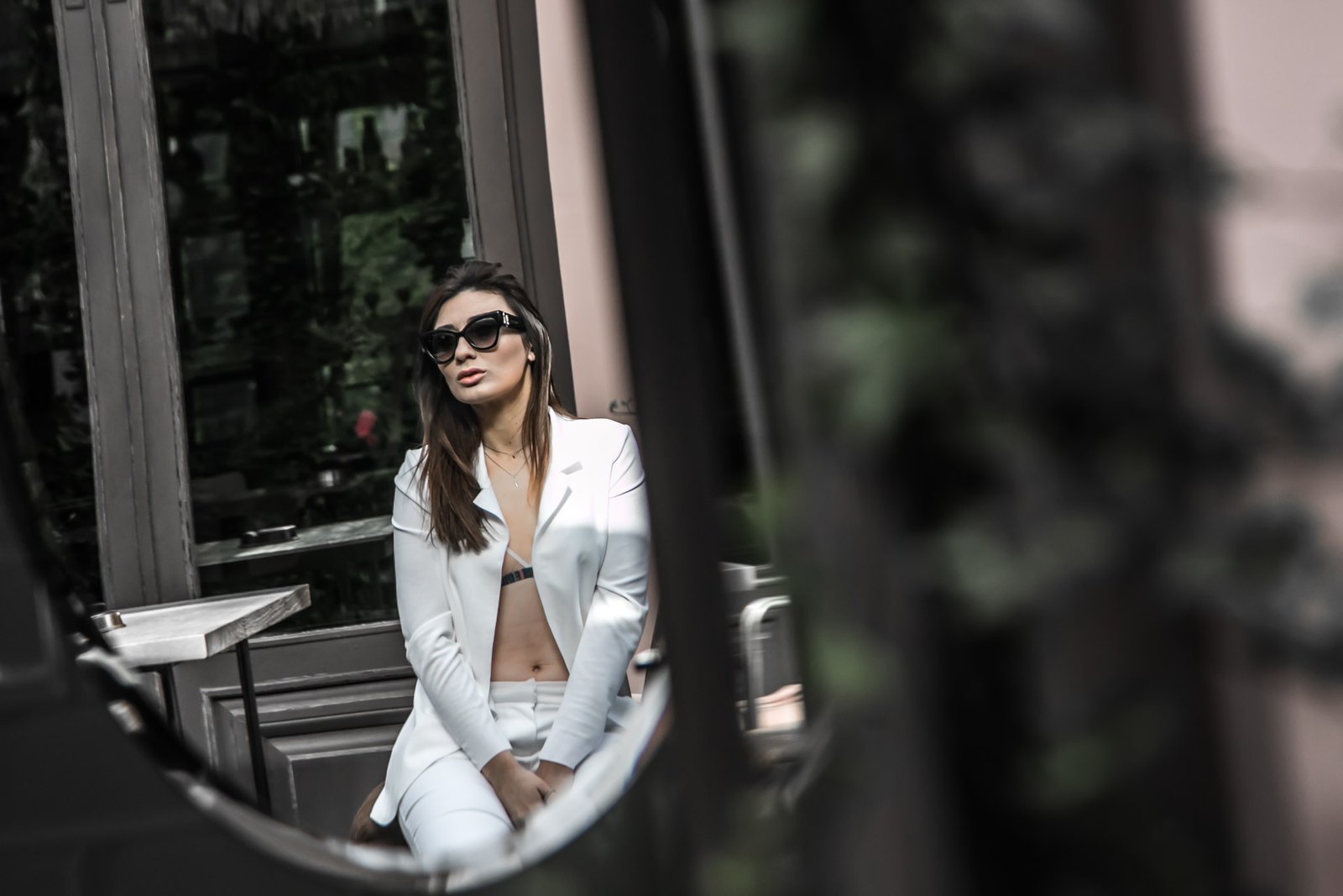 White suit, Thefashionblink